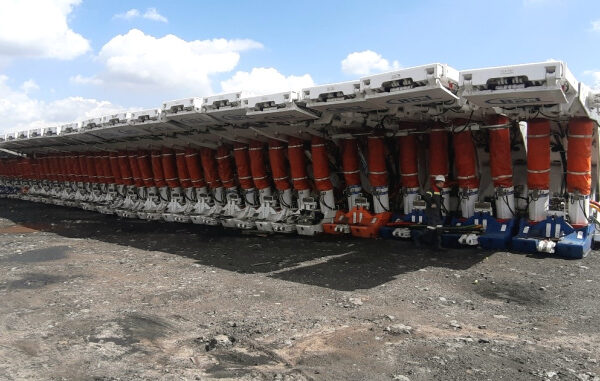 Завершена подготовка секций механизированных крепей ZY10600/17/36 к приемке «мини-лавы» для ООО «Распадская угольная компания»